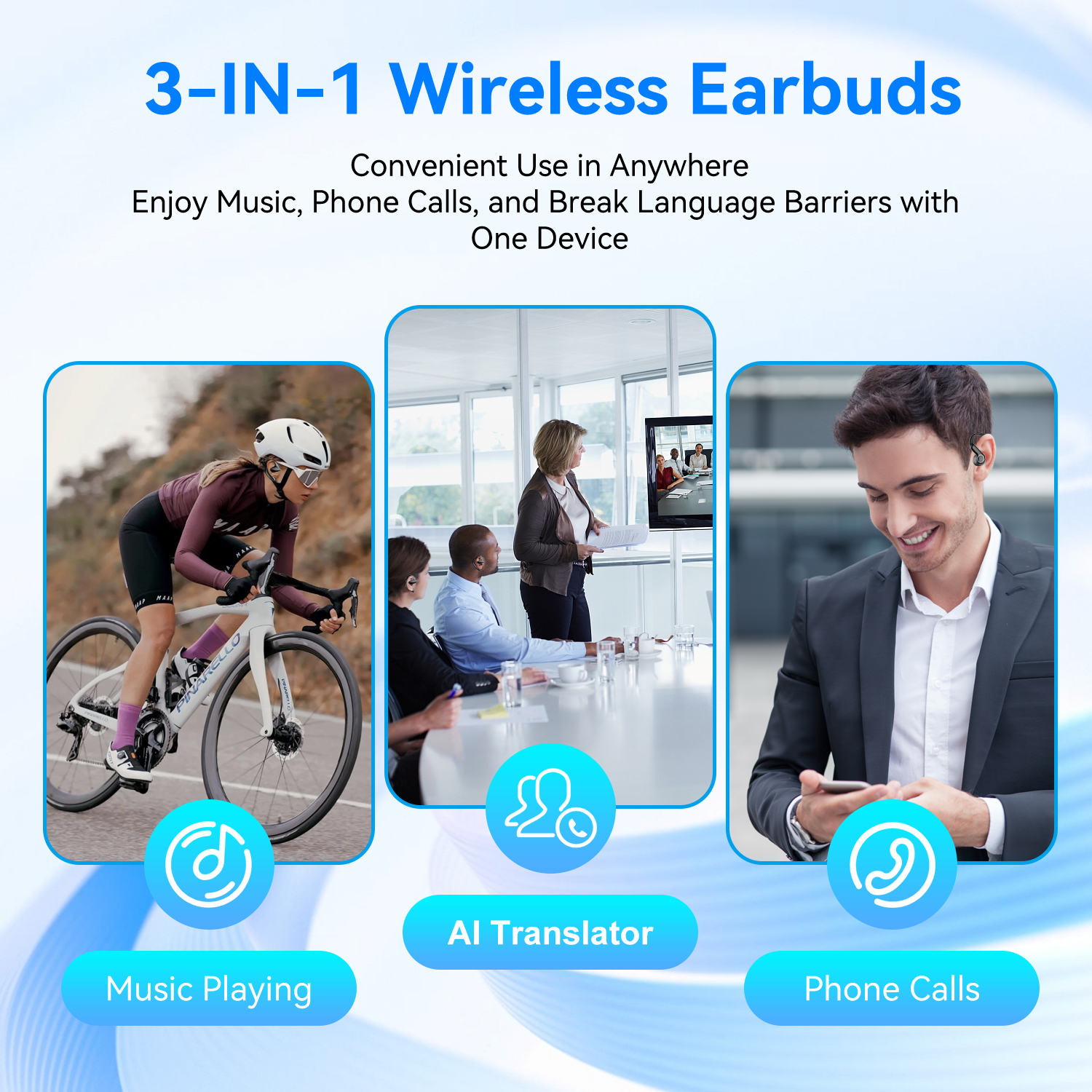 Ai Translator Earbud Device Re - огляд і ціна Wireless Earbuds Case
