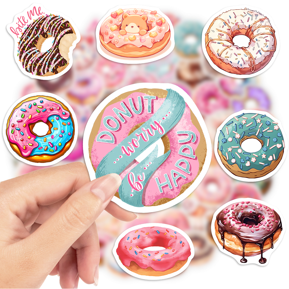 Cute Donut Dessert Stickers DI - огляд і ціна Phone Accessories For Your Car