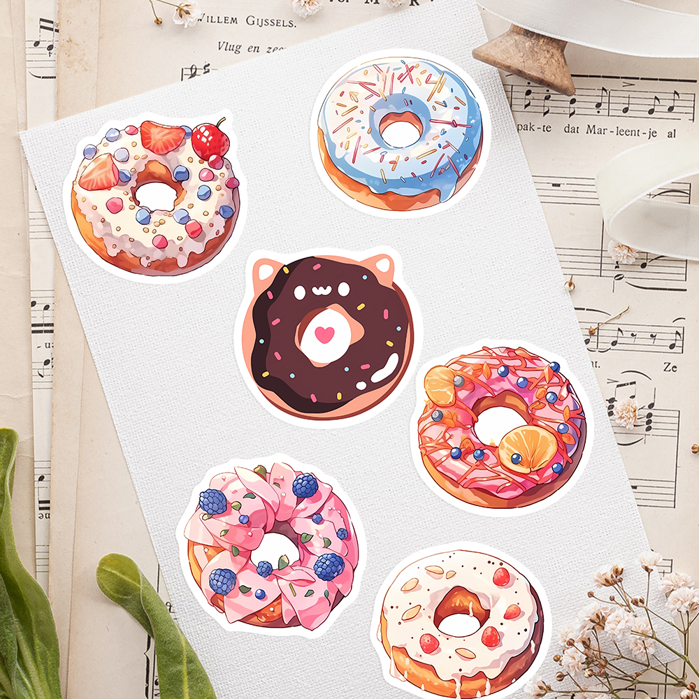 Cute Donut Dessert Stickers DI - огляд і ціна Phone Accessories For Your Car