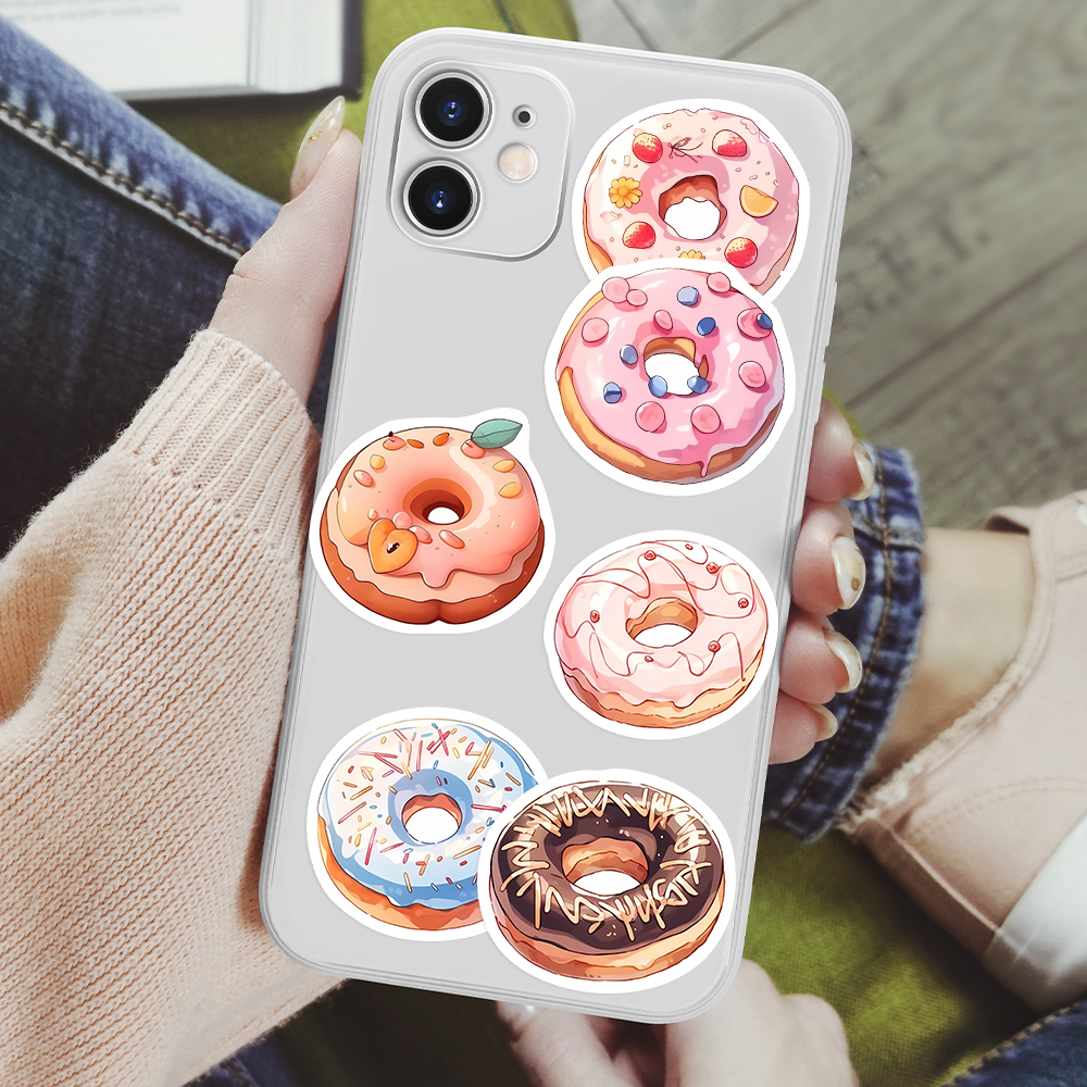 Cute Donut Dessert Stickers DI - огляд і ціна Phone Accessories For Your Car