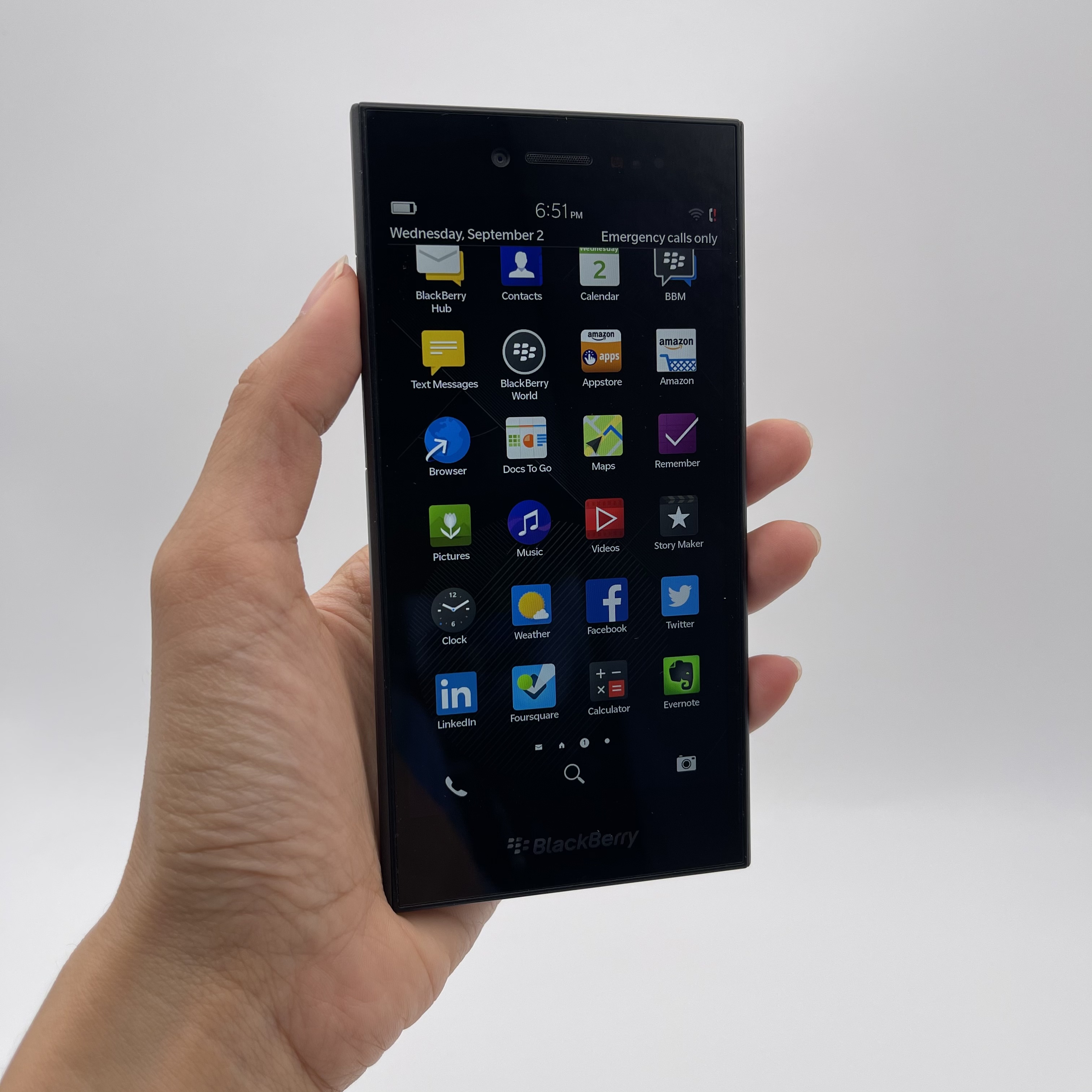 Blackberry Leap Z20  Refurbish - огляд і ціна Phone Accessories Display
