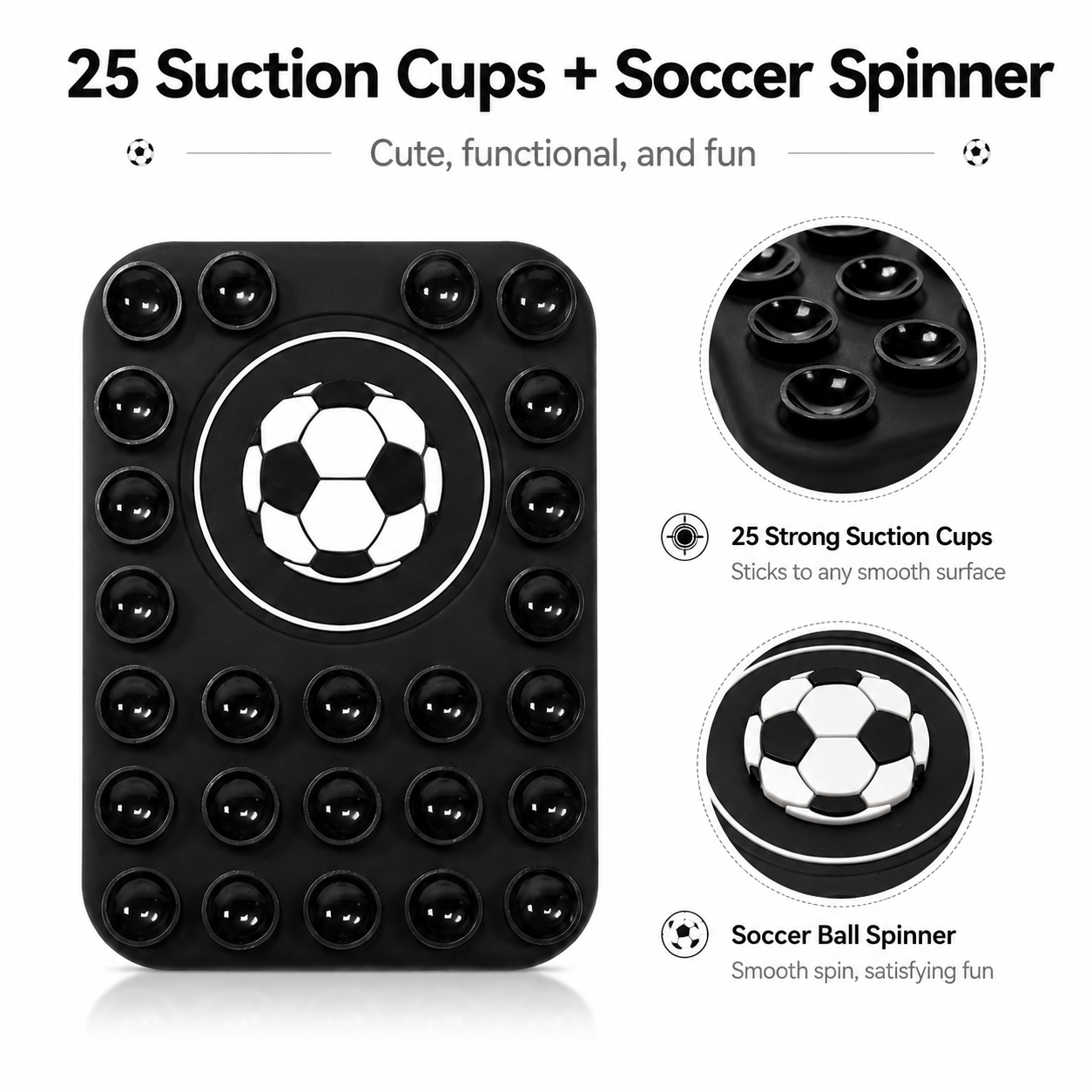Cute Soccer For Magnetic Phone - огляд і ціна Phone Accessories Hooks