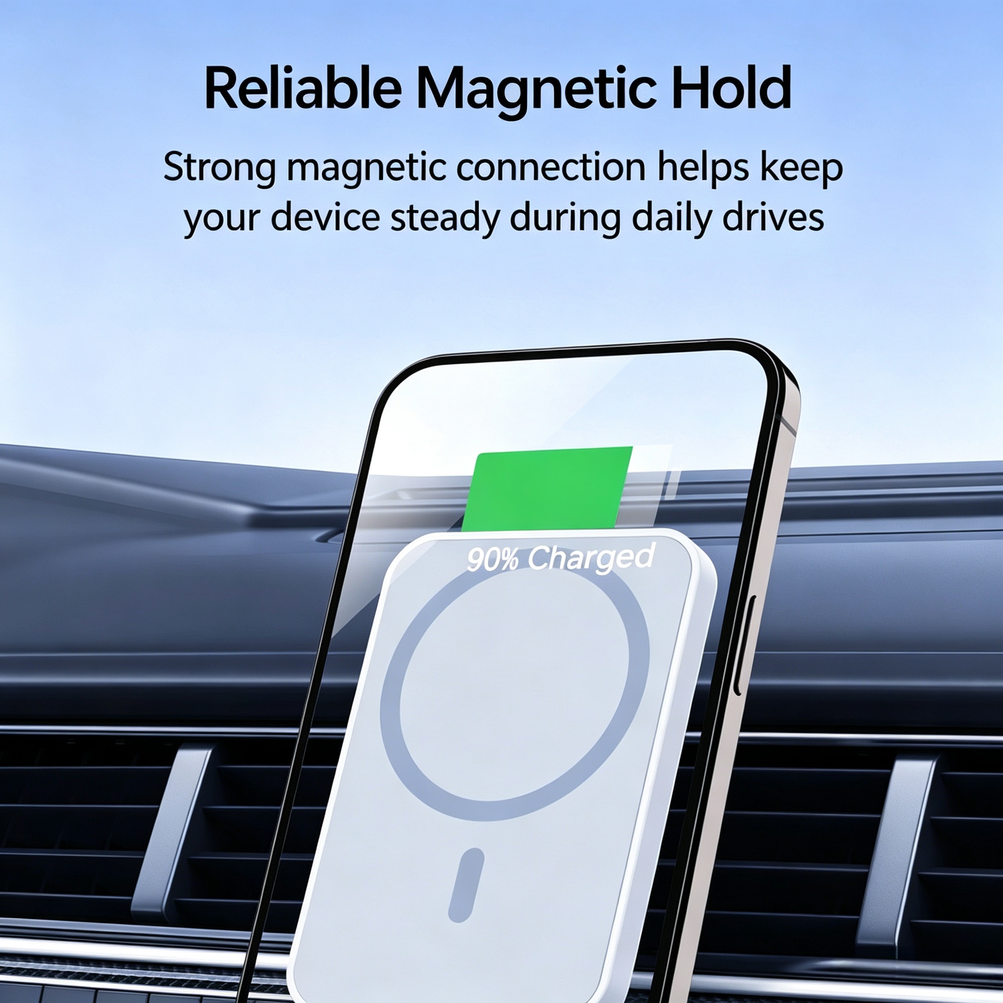 Magnetic Wireless Car Charger  - огляд і ціна Phone Accessories For Your Car