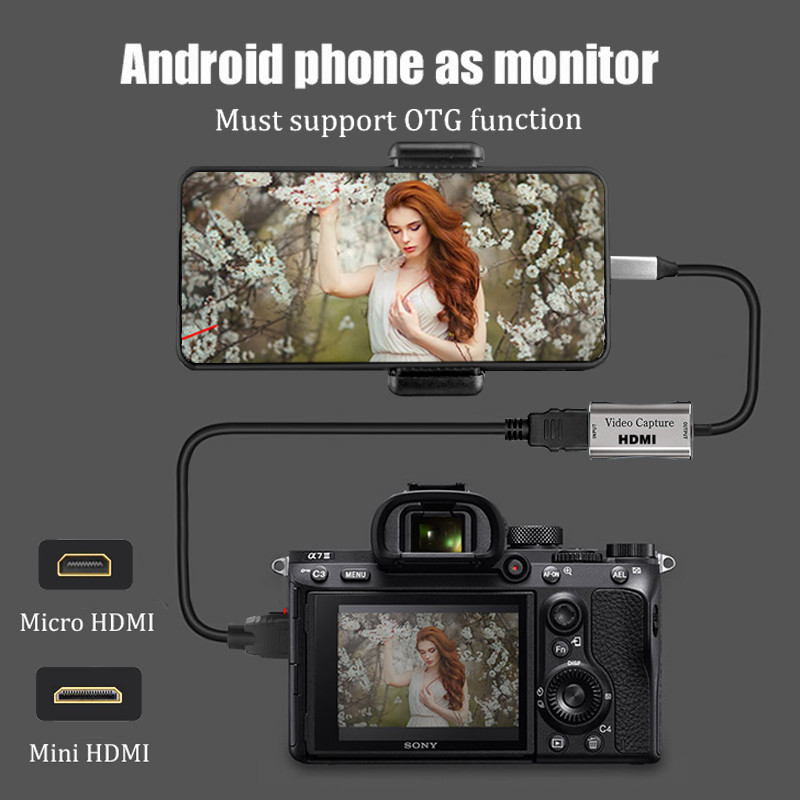 HDMI Adapter 4K Video Capture  - огляд і ціна Hdmi Phone Adapter