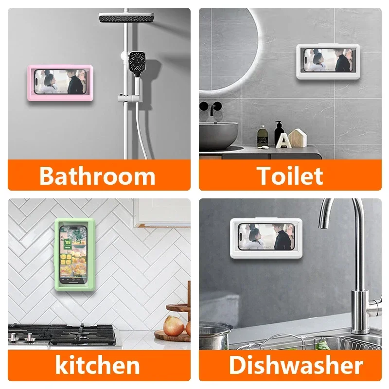 Waterproof Bathroom Wall-mount - огляд і ціна Phone Accessories Hooks