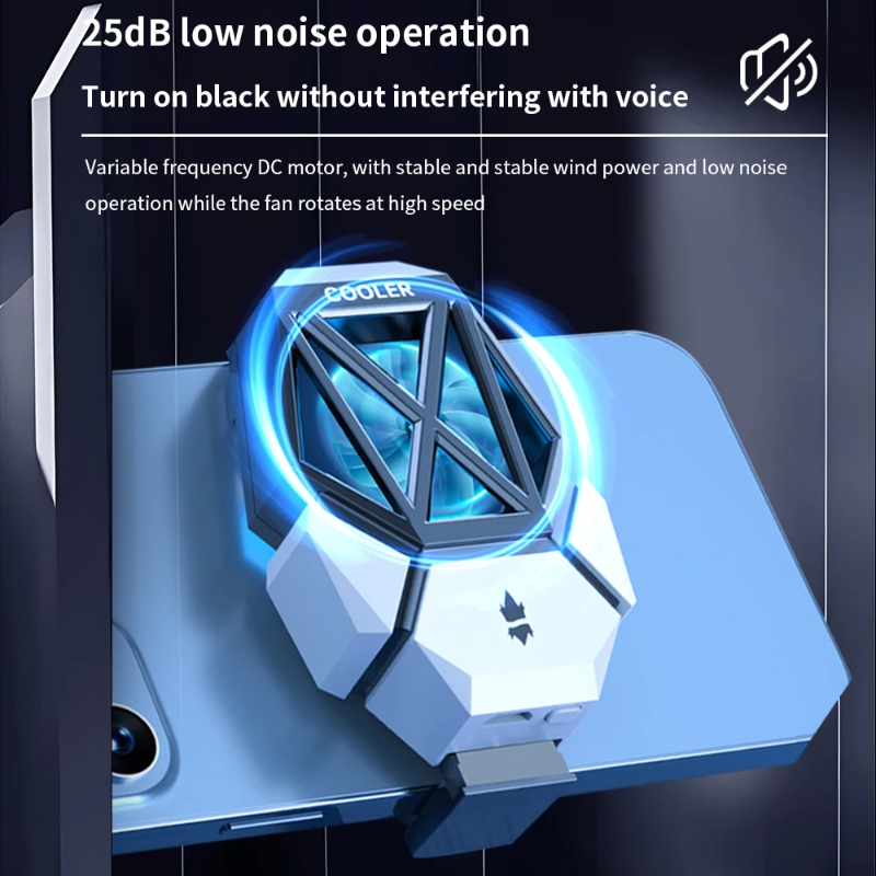 DY08 Mobile Phone Cooling Fan  - огляд і ціна Phone Accessories Android