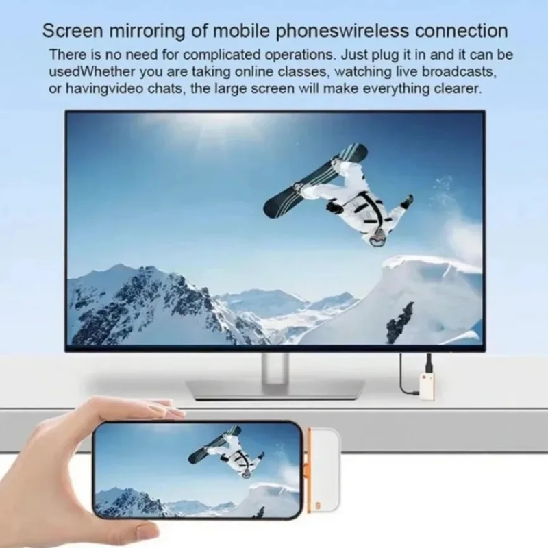 50M HDMI-Compatible Type C Wir - огляд і ціна Hdmi Phone Adapter