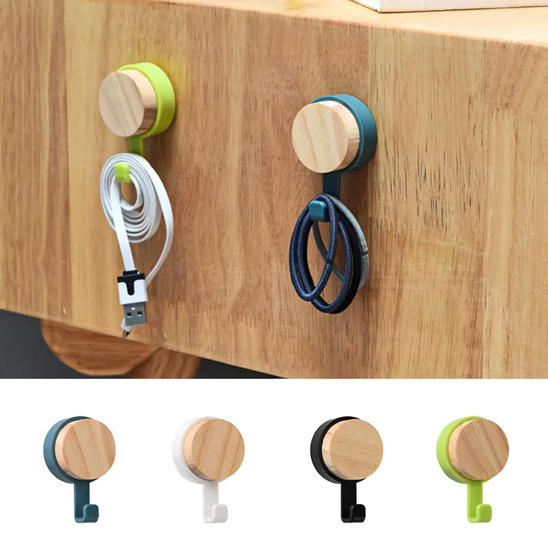 Wood Key Holder Hat Scarf Stor - огляд і ціна Phone Accessories Hooks