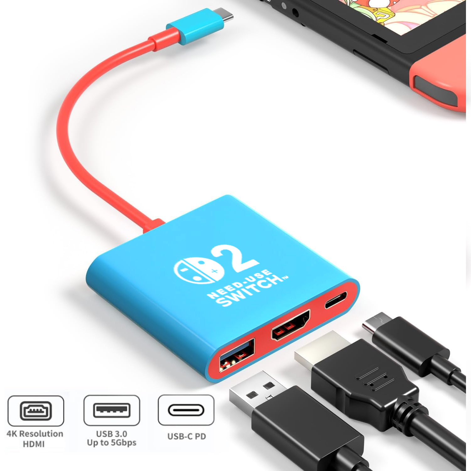 4K60Hz Type-C to HDMI Adapter  - огляд і ціна Hdmi Phone Adapter