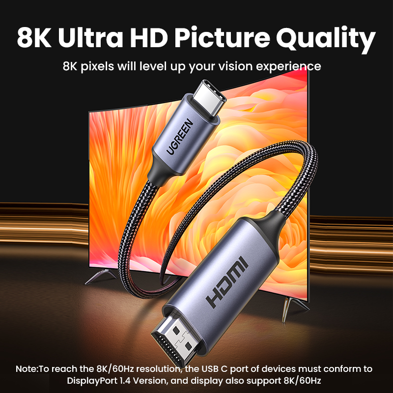UGREEN USB C to  4K 8K HDMI-co - огляд і ціна Hdmi Phone Adapter