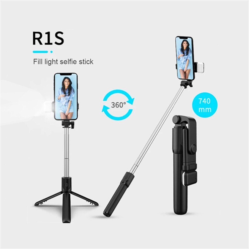Bluetooth Selfie Stick Retract - огляд і ціна Selfie Stick Tripod