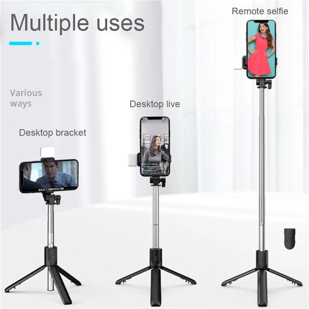 Bluetooth Selfie Stick Retract - огляд і ціна Selfie Stick Tripod