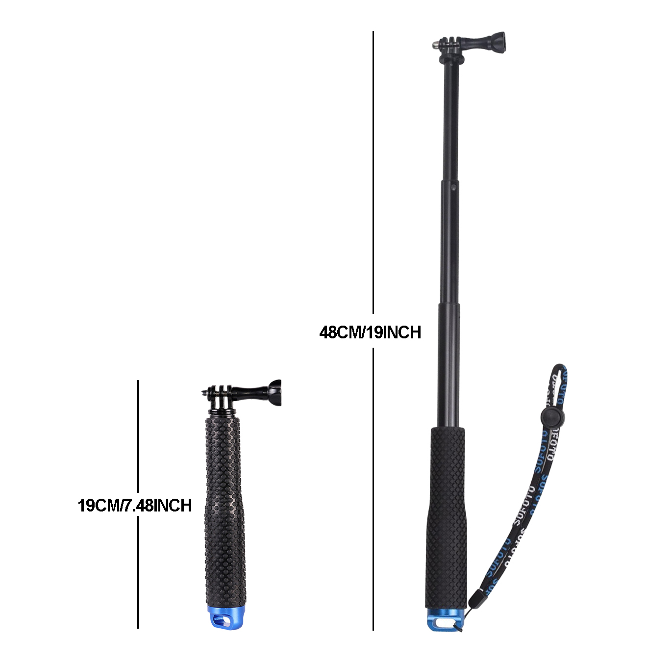 Extendable Selfie Stick for Go - огляд і ціна Selfie Stick Tripod