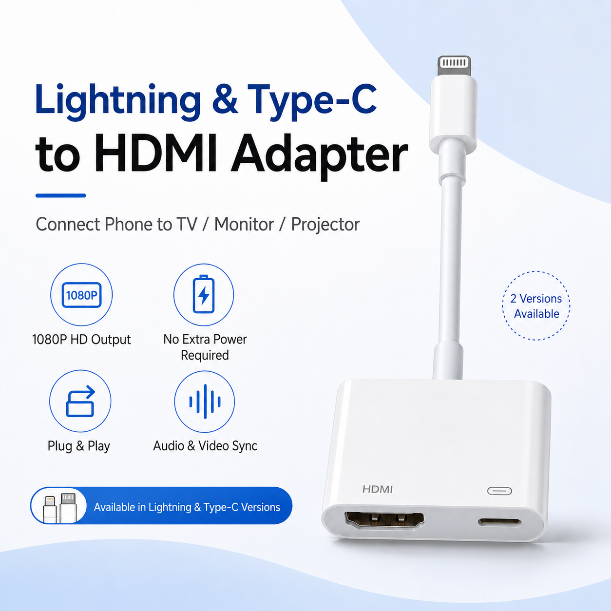 4K Video Audio 60Hz 30Hz Conve - огляд і ціна Hdmi Phone Adapter