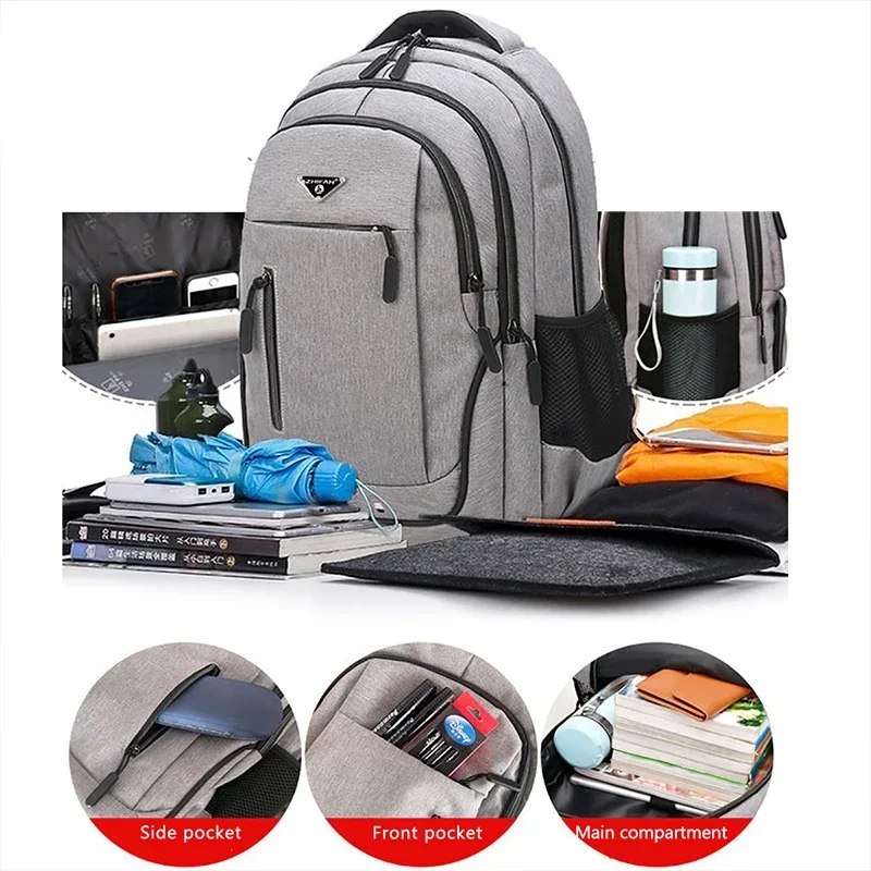 Large Capacity Backpack Men La - огляд і ціна Phone Accessories For Teens