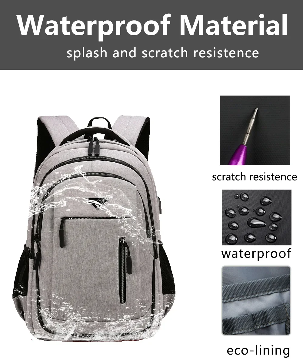 Large Capacity Backpack Men La - огляд і ціна Phone Accessories For Teens