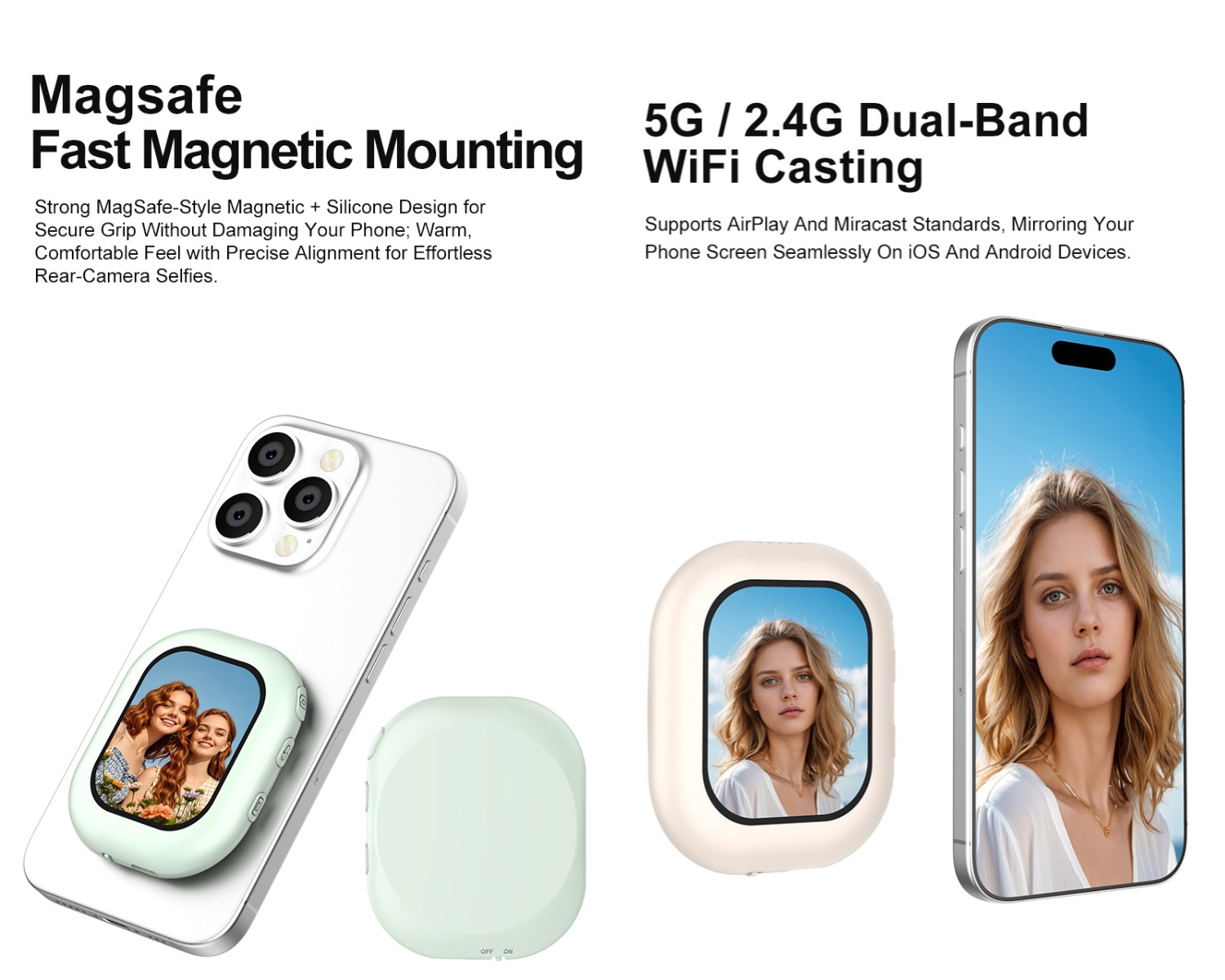 Wireless Mini Magnetic Selfie  - огляд і ціна Phone Accessories Android